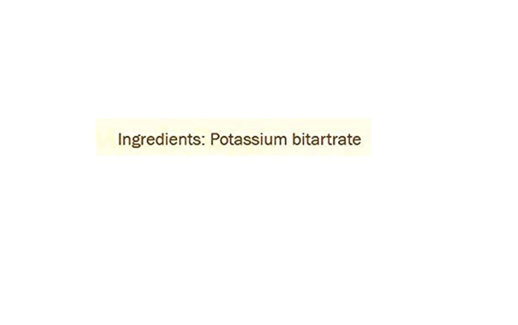 Sattvic foods Cream Of Tartar    Plastic Jar  100 grams